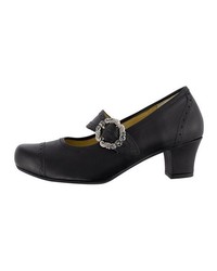 schwarze Leder Pumps von SPIETH & WENSKY