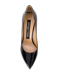 schwarze Leder Pumps von Sergio Rossi