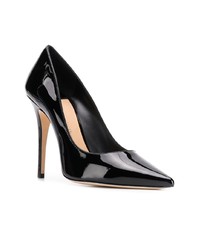 schwarze Leder Pumps von The Seller