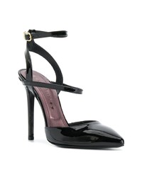 schwarze Leder Pumps von Marc Ellis