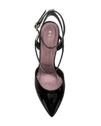 schwarze Leder Pumps von Marc Ellis