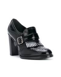 schwarze Leder Pumps von Church's