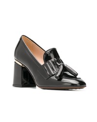 schwarze Leder Pumps von Tod's