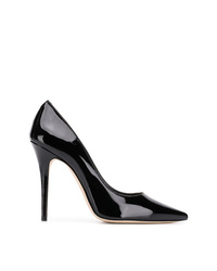 schwarze Leder Pumps von The Seller