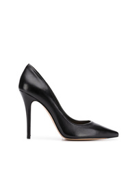 schwarze Leder Pumps von The Seller