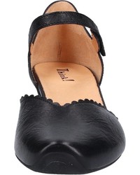 schwarze Leder Pumps von Think!