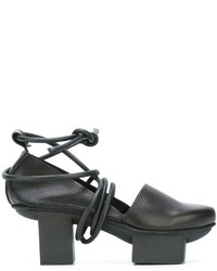 schwarze Leder Pumps von Trippen