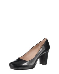 schwarze Leder Pumps von Unisa