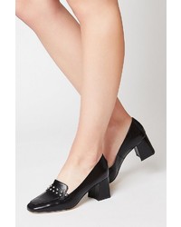 schwarze Leder Pumps von Usha