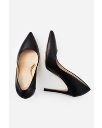 schwarze Leder Pumps von Usha