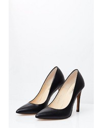 schwarze Leder Pumps von Usha