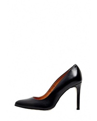 schwarze Leder Pumps von Usha