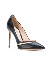 schwarze Leder Pumps von Nicholas Kirkwood