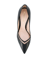 schwarze Leder Pumps von Nicholas Kirkwood