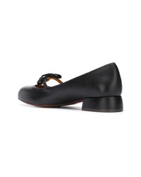 schwarze Leder Pumps von Chie Mihara