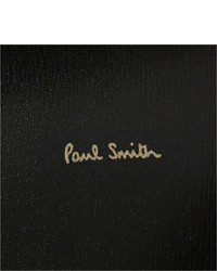 schwarze Leder Reisetasche von Paul Smith