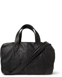 schwarze Leder Reisetasche von Alexander Wang