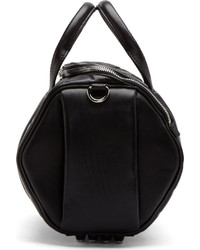 schwarze Leder Reisetasche von Alexander Wang