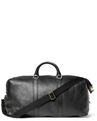 schwarze Leder Reisetasche von Mulberry