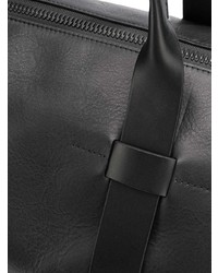 schwarze Leder Reisetasche von Troubadour