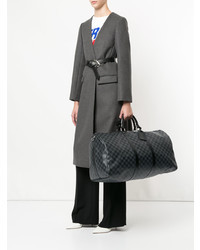 schwarze Leder Reisetasche von Louis Vuitton Vintage