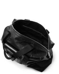 schwarze Leder Reisetasche von Alexander McQueen