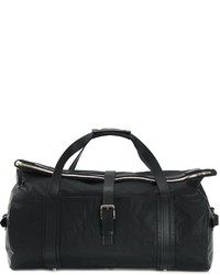 schwarze Leder Reisetasche