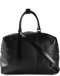 schwarze Leder Reisetasche von Saint Laurent