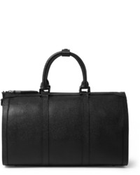 schwarze Leder Reisetasche von Burberry