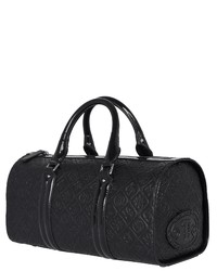 schwarze Leder Reisetasche von SILVIO TOSSI