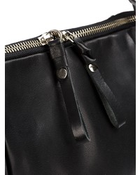 schwarze Leder Reisetasche von Cornelian Taurus By Daisuke Iwanaga