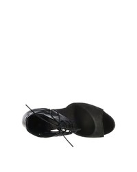 schwarze Leder Sandaletten von Felmini