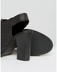 schwarze Leder Sandaletten von G Star
