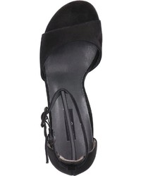 schwarze Leder Sandaletten von Paul Green