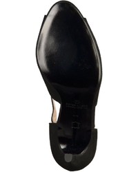schwarze Leder Sandaletten von Peter Kaiser