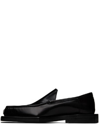 schwarze Leder Slipper von Coperni