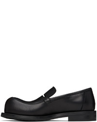 schwarze Leder Slipper von Martine Rose