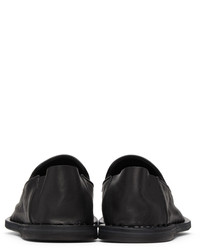 schwarze Leder Slipper von Officine Creative