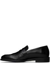 schwarze Leder Slipper von Ps By Paul Smith