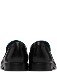 schwarze Leder Slipper von Ps By Paul Smith