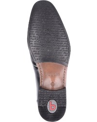 schwarze Leder Slipper von Bugatti