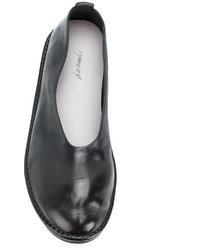 schwarze Leder Slipper von Marsèll