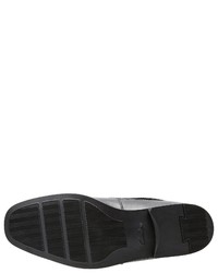 schwarze Leder Slipper von Clarks