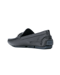 schwarze Leder Slipper von Calvin Klein 205W39nyc