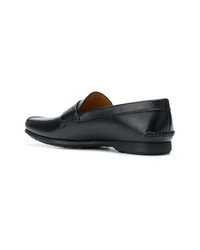 schwarze Leder Slipper von Church's