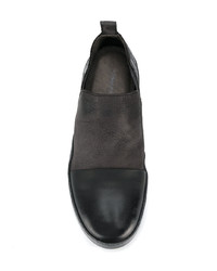 schwarze Leder Slipper von Marsèll