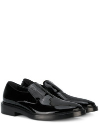 schwarze Leder Slipper von Balenciaga