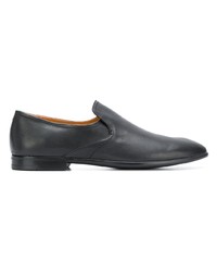 schwarze Leder Slipper von Bally