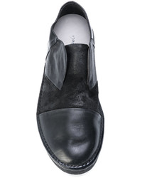 schwarze Leder Slipper von Marsèll