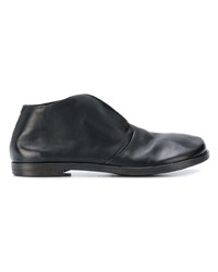 schwarze Leder Slipper von Marsèll